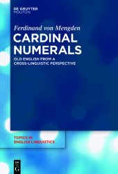 book Cardinal Numerals: Old English from a Cross-linguistic Perspective