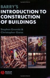 book Barry's introduction to construction of buildings