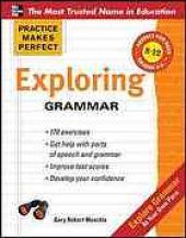 book Exploring grammar
