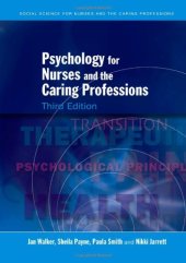 book Psychology for Nurses and the Caring Professions