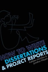 book How to write dissertations & project reports