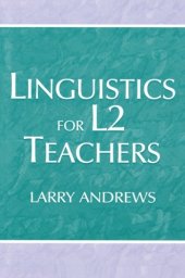 book Linguistics for L2 teachers