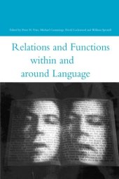 book Relations and functions within and around language