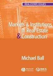 book Markets & institutions in real estate & construction