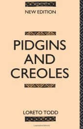 book Pidgins and creoles