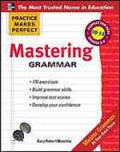 book Mastering grammar