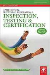 book 17th edition IEE wiring regulations : inspection, testing and certification