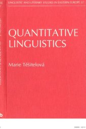 book Quantitative linguistics