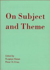 book On Subject and Theme: A Discourse Functional Perspective