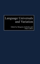 book Language universals and variation