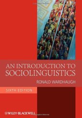 book An Introduction to Sociolinguistics, Sixth Edition