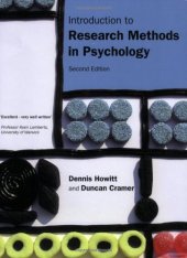 book Introduction to research methods in psychology