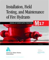 book Installation, field testing, and maintenance of fire hydrants