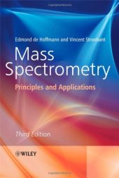 book Mass spectrometry : principles and applications