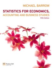 book Statistics for economics, accounting and business studies