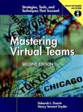 book Mastering virtual teams : strategies, tools, and techniques that succeed