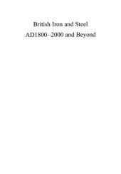 book British iron and steel : AD 1800-2000 and beyond