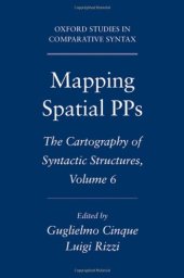 book Mapping spatial PPS : the cartography of syntactic structures