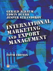 book International marketing and export management