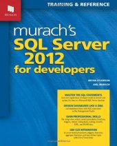 book Murach's SQL Server 2012 for Developers