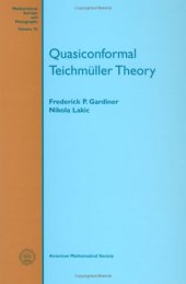 book Quasiconformal Teichmuller Theory