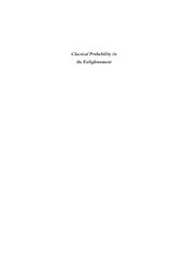 book Classical Probability in the Enlightenment