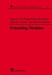 book Extending Modules