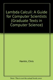 book Lambda Calculi: A Guide for Computer Scientists