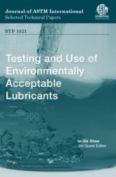 book Testing and use of environmentally acceptable lubricants