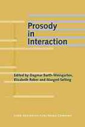 book Prosody in interaction