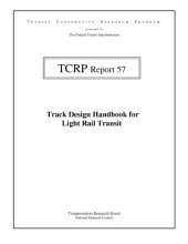 book Track design handbook for light rail transit