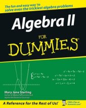 book Algebra II For Dummies