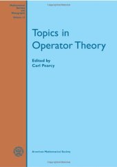 book Topics in Operator Theory