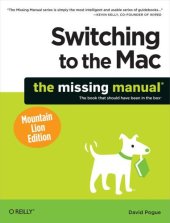 book Switching to the Mac: The Missing Manual, Mountain Lion Edition