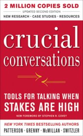 book Crucial Conversations Tools for Talking When Stakes Are High