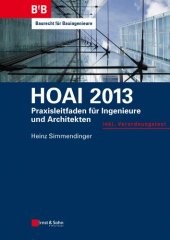 book HOAI 2013 - Praxisleitfaden für Ingenieure und Architekten