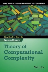 book Theory of Computational Complexity