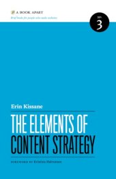 book The Elements of Content Strategy