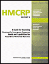 book Guide for Assessing Community Emergency Response Needs and Capabilities for Hazardous Materials Releases