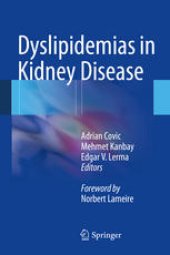 book Dyslipidemias in Kidney Disease