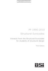 book Structural Eurocodes - Extracts from the Structural Eurocodes for Students of Structural Design (PP 1990:2010)