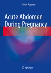 book Acute Abdomen During Pregnancy