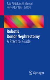 book Robotic Donor Nephrectomy: A Practical Guide