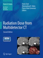 book Radiation Dose from Multidetector CT