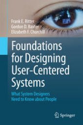 book Foundations for Designing User-Centered Systems: What System Designers Need to Know about People