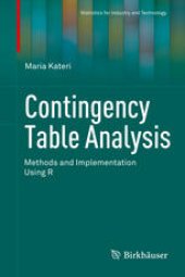 book Contingency Table Analysis: Methods and Implementation Using R