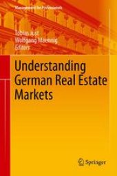 book Understanding German Real Estate Markets