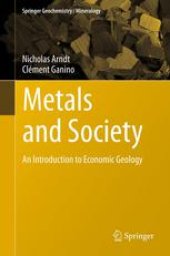 book Metals and Society: An Introduction to Economic Geology