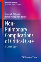 book Non-Pulmonary Complications of Critical Care: A Clinical Guide