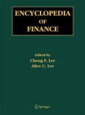 book Encyclopedia of Finance